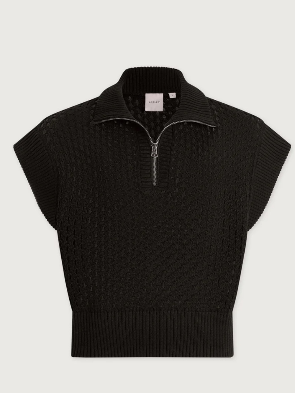 NWT VARLEY Gaines Half-Zip Knit - Picture 5 of 5
